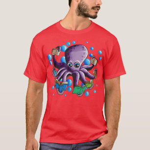 Bok Älskare: Bok bläckfisk av bläckfisk av bläckfi T Shirt