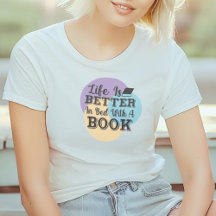 Bok Älskare 📚 Bookworm Gift Librarian Lacher