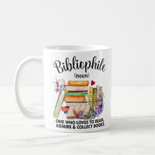 Bok Älskare Definition - Bibliophile Kaffemugg