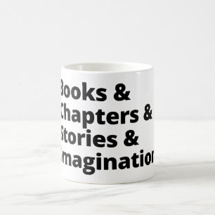 Bok Älskare design Kaffemugg
