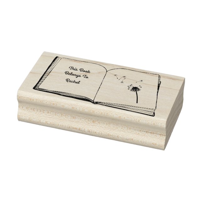 Bok Älskare Frimärke Stämpel (Stämpel)