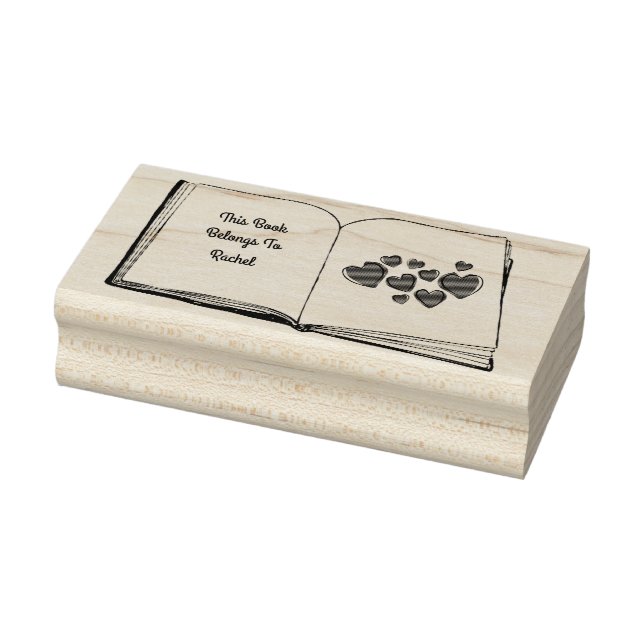 Bok Älskare Frimärke Stämpel (Stämpel)