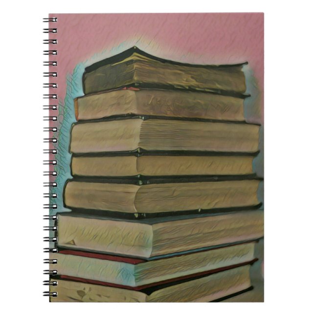 Bok älskare-gåva anteckningsbok (Framsidan)