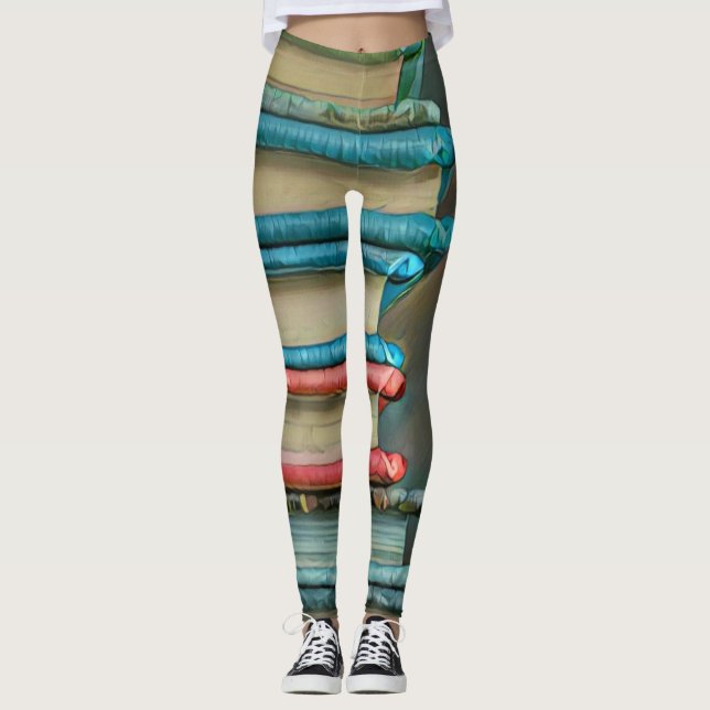 Bok älskare-gåva leggings (Framsida)