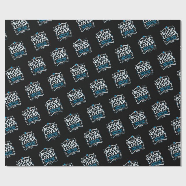 Bok Älskare Gift Wrapping Papper Presentpapper (Platt)