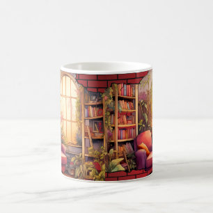 Bok Älskare har: Vintage Charm Mugg