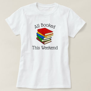 Bok Älskare Helg T-Shirt