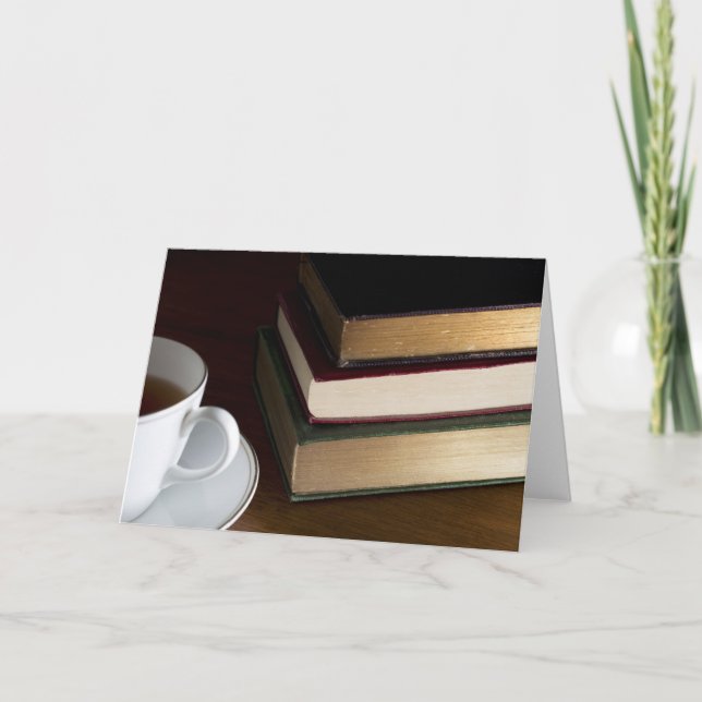 Bok älskare helgkort (Framsida)