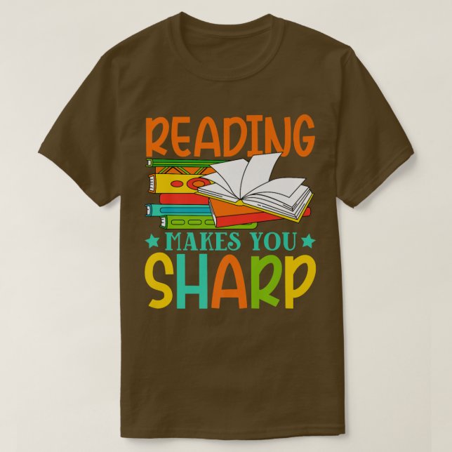 Bok Älskare inspirationsoffert Bookworm Pun Bok R T Shirt (Design framsida)