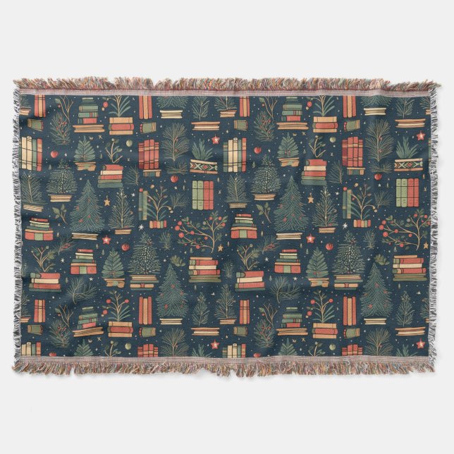 Bok Älskare jul Filt (Framsidan)