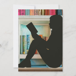 Bok Älskare Julkort