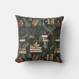 Bok Älskare julpillow Kudde