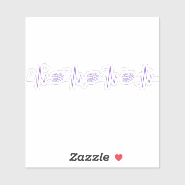 Bok Älskare Klistermärken (Ark)