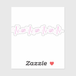 Bok Älskare Klistermärken