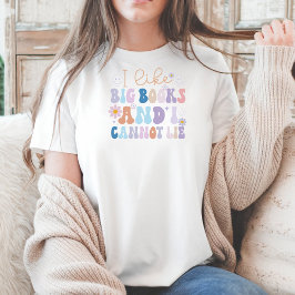 Bok Älskare 📚 Lärare Gift Librarian Bookworm Cute T Shirt