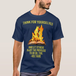 Bok Älskare: Läs Bannad Bokar för bibliotekarier, T Shirt
