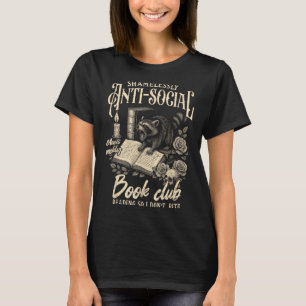Bok Älskare-läsande bokning skamlöst mot social T Shirt