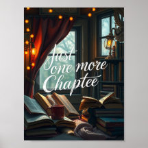 Bok Älskare - läshörnet Poster