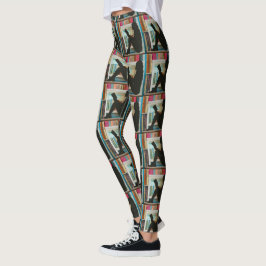 Bok Älskare Leggings