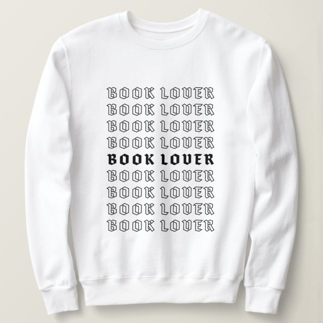 Bok Älskare Mörk Academia Reader Gift T Shirt (Design framsida)