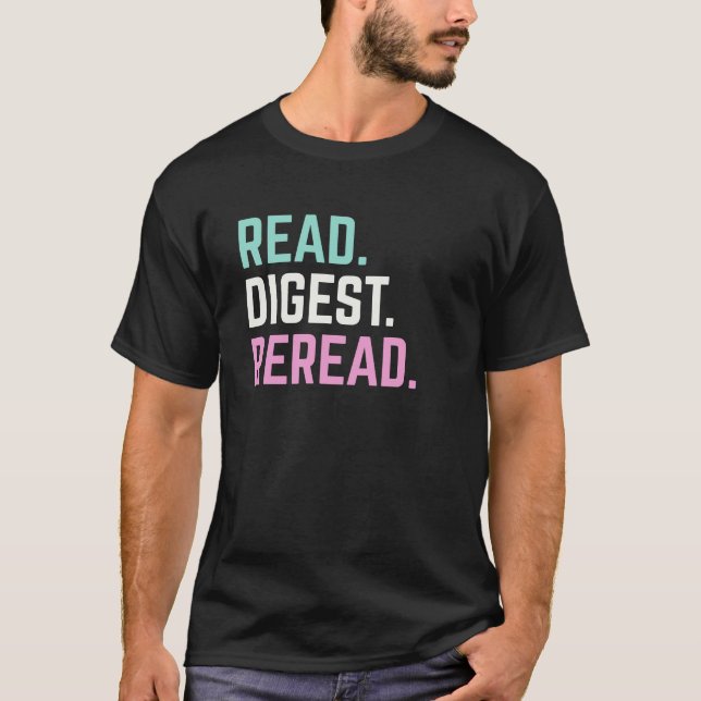 Bok Älskare och utbildningsentusiaster T Shirt (Framsida)
