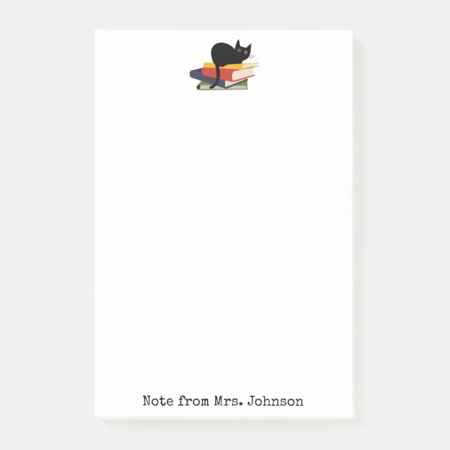 Bok Älskare personalisera Post-it Block (Framsida)