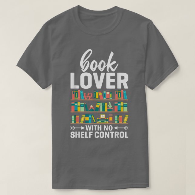 Bok Älskare Pun Bookworm Humor Bok T Shirt (Design framsida)