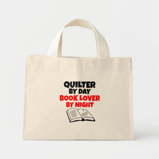 Bok Älskare Quilter Mini Tygkasse