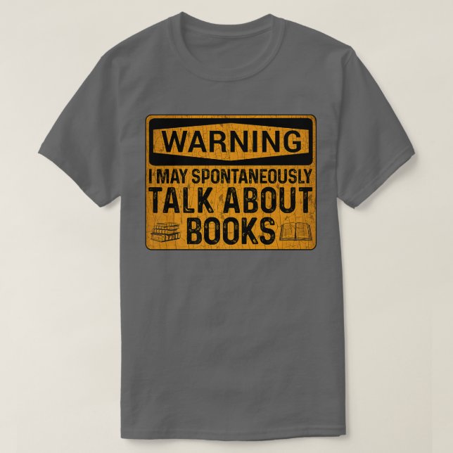 Bok Älskare Reader Bookworm Reading Addict Bokar W T Shirt (Design framsida)