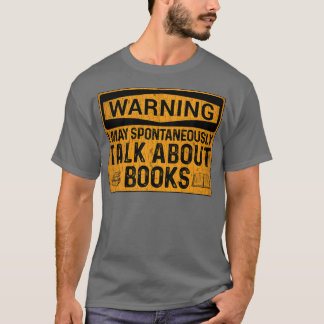 Bok Älskare Reader Bookworm Reading Addict Bokar W T Shirt