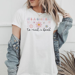 Bok Älskare 📚 Reading Fläkt Lacher Gift Librarian T Shirt