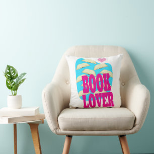 Bok Älskare Roligt - läs Cute Art Design Kudde