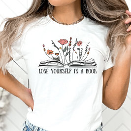 Bok Älskare Shirt, förlora dig själv i Bok T Shirt