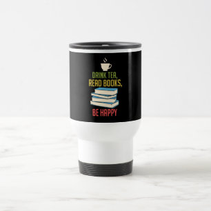 Bok Älskare - Tea Bokar Lycklig Resemugg
