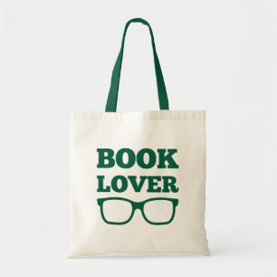 Bok Älskare Typography Reading Glasses Tygkasse