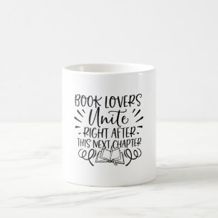 Bok Älskare Unite - Bok Älskare Kaffemugg