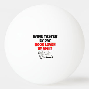 Bok Älskare Vin Taster Pingisboll
