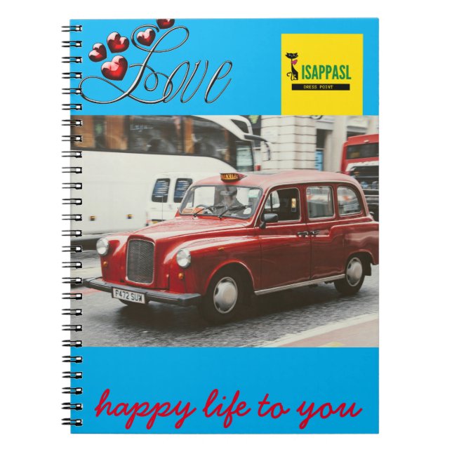 bok anteckningsbok (Framsidan)