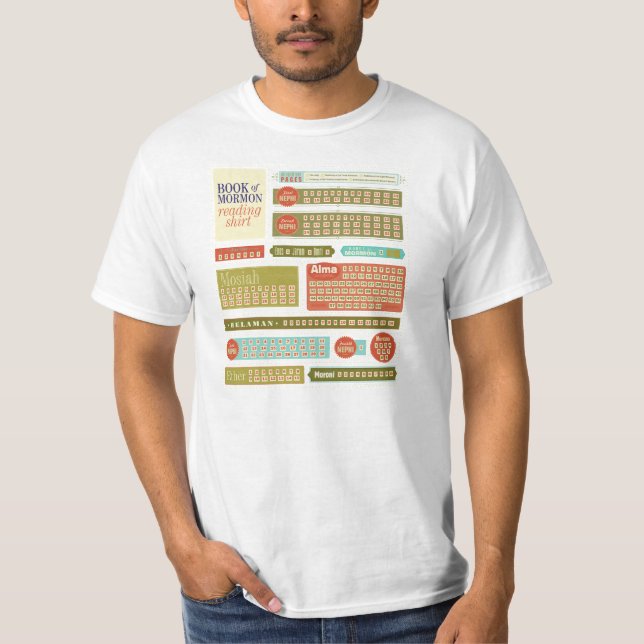Bok av Mormonläsningskjortan Tee (Framsida)