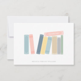 Bok Baby Shower Tack Kort