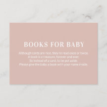 Bok, begäran Bokar för Baby Rosa