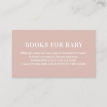 Bok, begäran Bokar för Baby Rosa