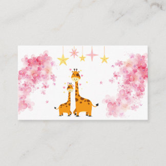 Bok-begäran Giraffe Tilläggskort