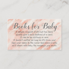 Bok-begäran om inbjudan till babyduschen Ro Dikt