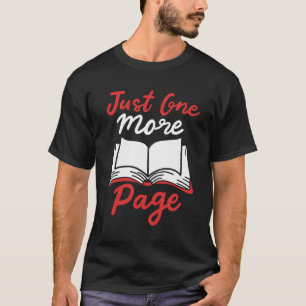 Bok behöver bara ytterligare en sidavinläsare t shirt