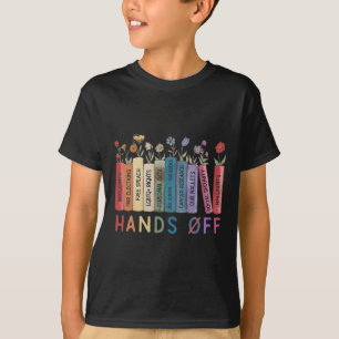 Bok-blomma antitrumpump Social Security Händer av T Shirt