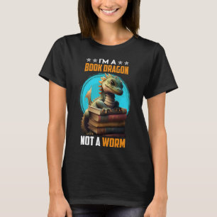 Bok Bok Dragon Läsare för vänner, Bo T Shirt