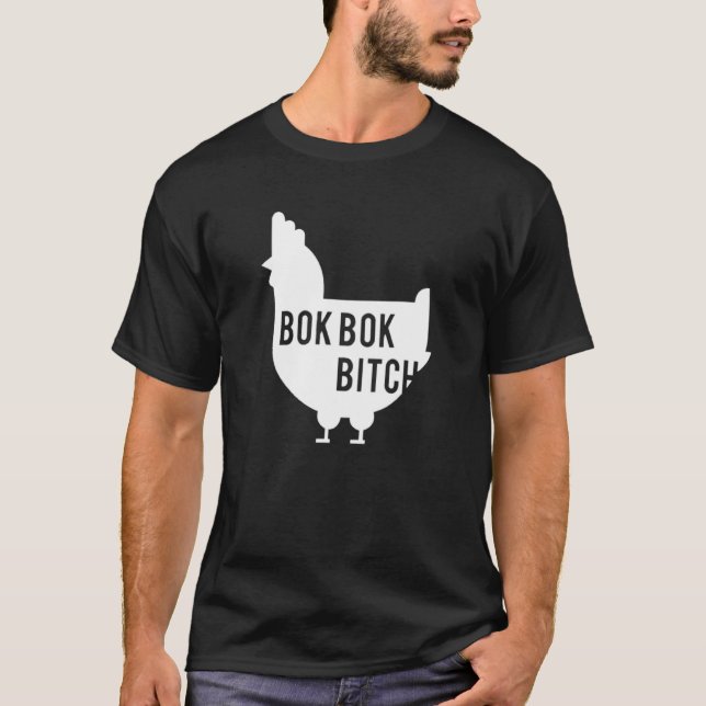 Bok Bok Kyckling T Shirt (Framsida)