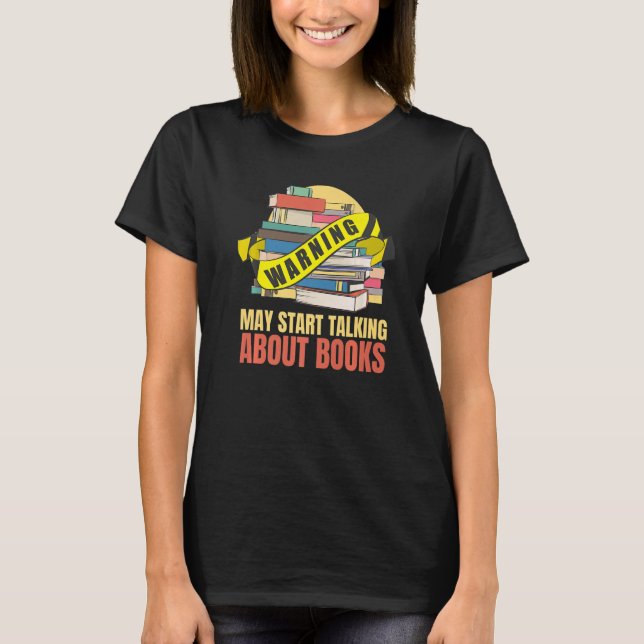 Bok Bookworm Librarian T Shirt (Framsida)