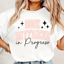 Bok Boykompis i Progress Shirt, Bok Älskare Gift T Shirt